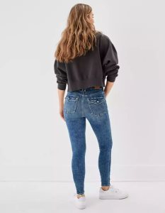 Jeans American Eagle Mujer Verdes XS Mexico Online - Comprar