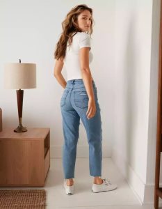 Jeans American Eagle Mujer Azules S Mexico Online - Comprar